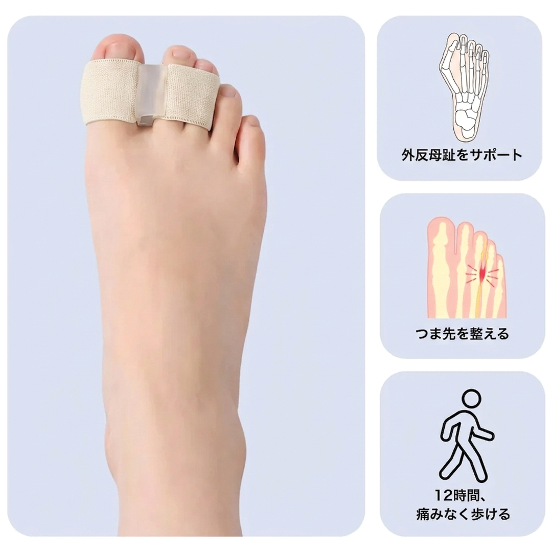 外反母趾ゼロ痛サポーター